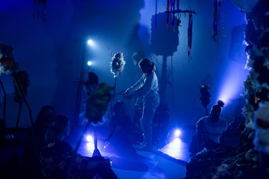 Foto The Sheeptown Project op Theaterfestival Boulevard